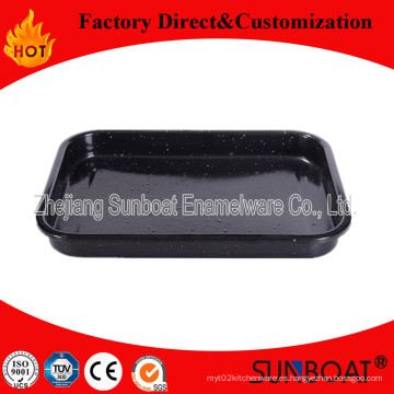 Sunboat Bakeware Utensilios de cocina / Aparato de cocina Enamel Black Enamel Baking Tray